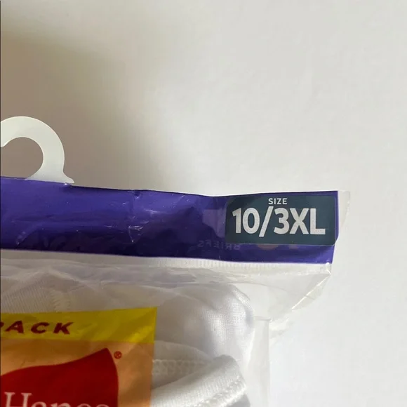 Hanes Women’s Tagless Briefs - Black, White, Purple, navy blue , grey - Picture 7 of 8